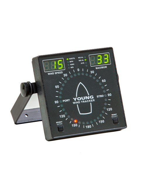 Advanced marine wind tracker.