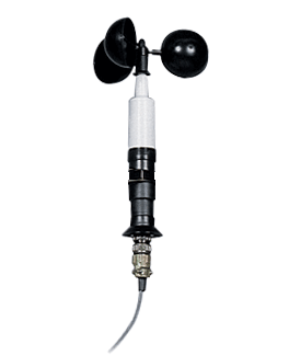 High performance gill 3-cup anemometer.