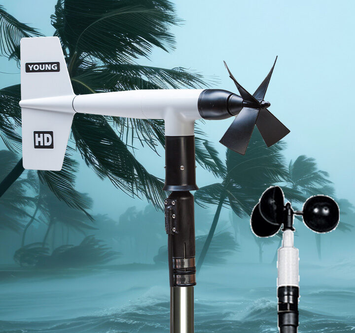 6 Advantages of the Wind Monitor Over a Traditional 3-Cup Anemometer