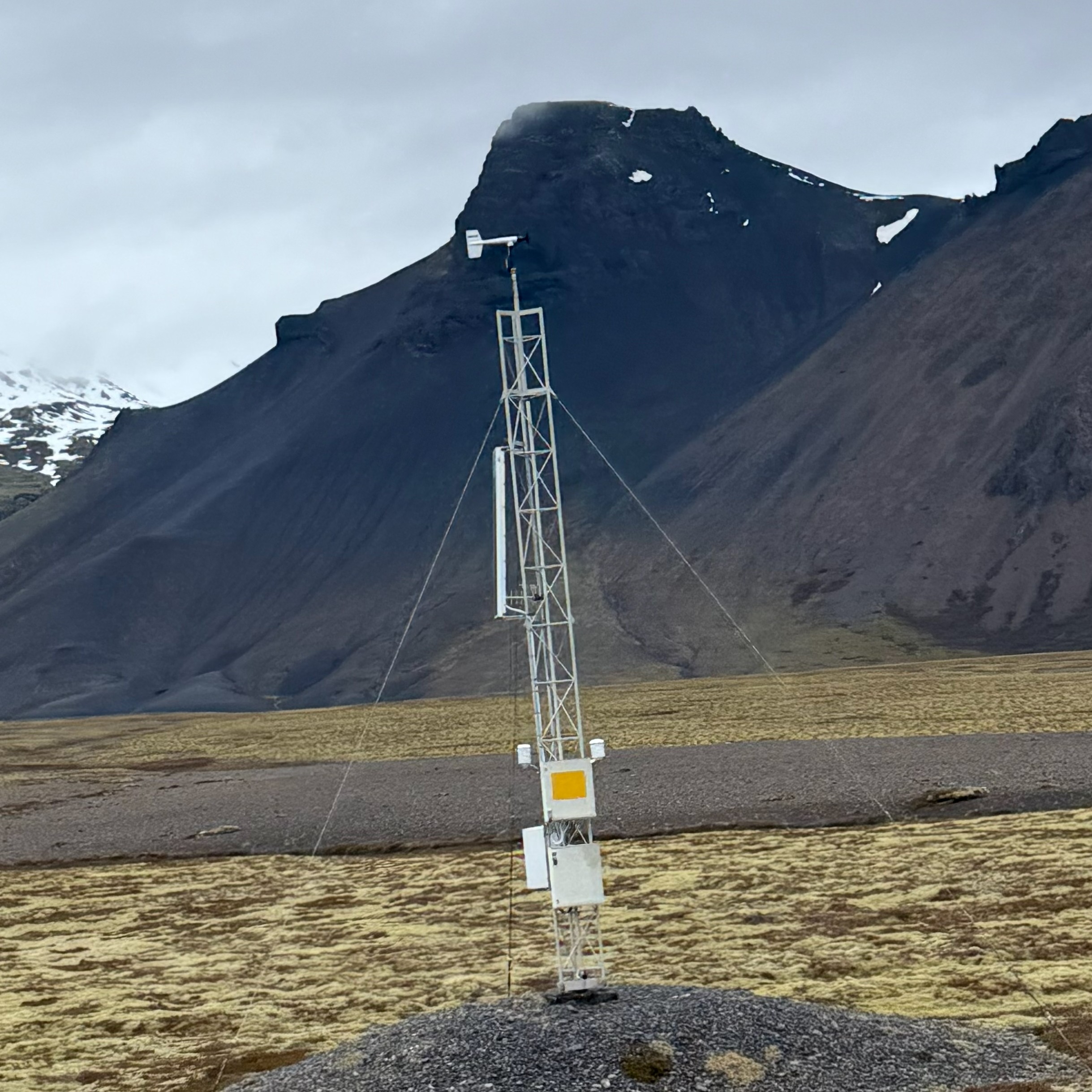 Professional Weather Station in Iceland
